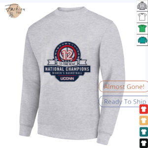 UConn WBB 12x NCAA Champions Logo Shirt