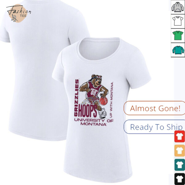 University of Montana Grizzlies Hoops up with Montana shirt