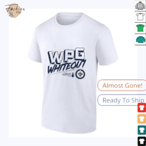 Winnipeg Jets White Out 2025 Stanley Cup Playoffs Slogan T Shirts