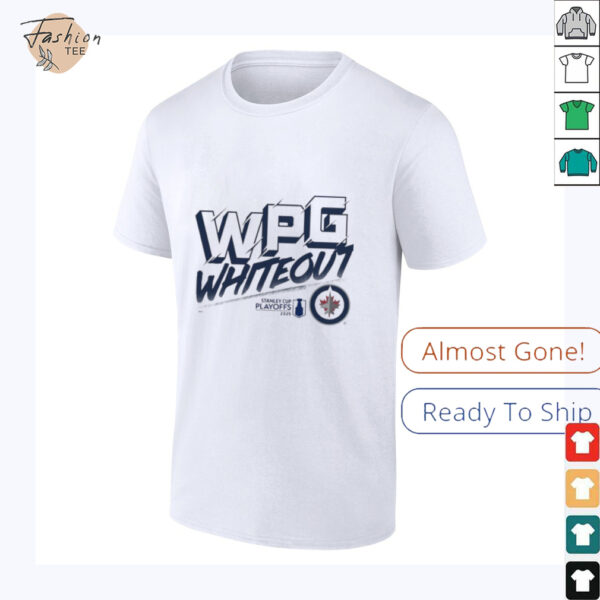 Winnipeg Jets White Out 2025 Stanley Cup Playoffs Slogan T Shirts