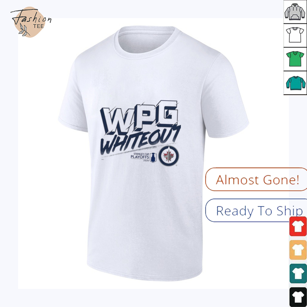 Winnipeg Jets White Out 2025 Stanley Cup Playoffs Slogan T Shirts Winnipeg Jets White Out 2025 Stanley Cup Playoffs Slogan T Shirts