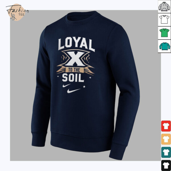 Xavier Musketeers basketball loyal X to the soil shirt