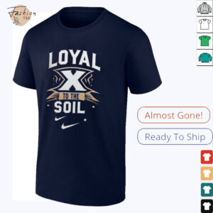 Xavier Musketeers basketball loyal X to the soil shirt