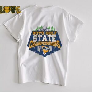 2025 Boys Boys Golf State Championships SCHSL shirt
