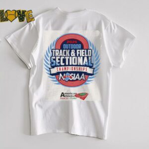 2025 NJSIAA Outdoor Track and Field Sectional Championship shirt