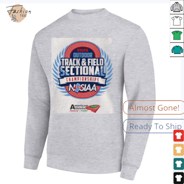 2025 NJSIAA Outdoor Track and Field Sectional Championship shirt