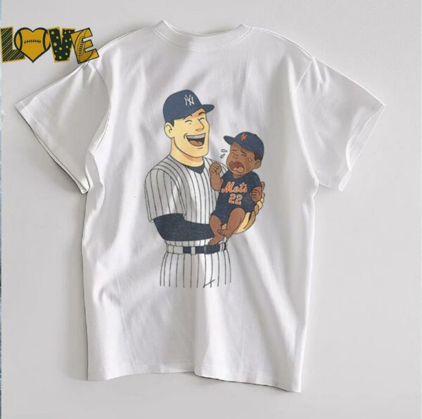 Aaron Judge Carrying Juan Soto baby crying MLB shirt