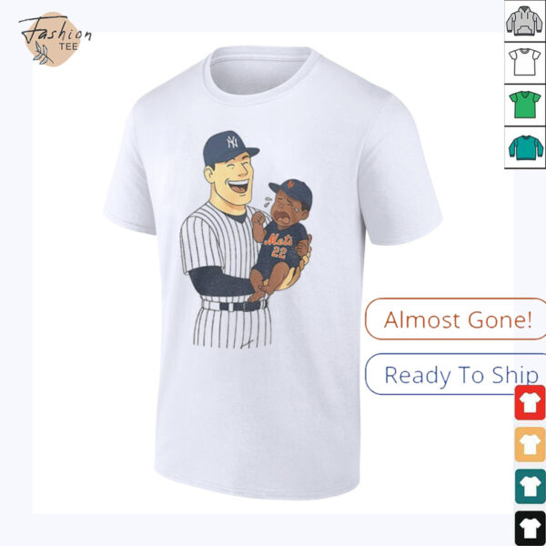 Aaron Judge Carrying Juan Soto baby crying MLB shirt