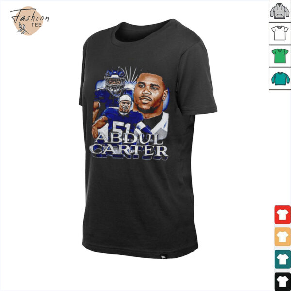 Abdul Carter New York Giants NFL football player vintage shirt