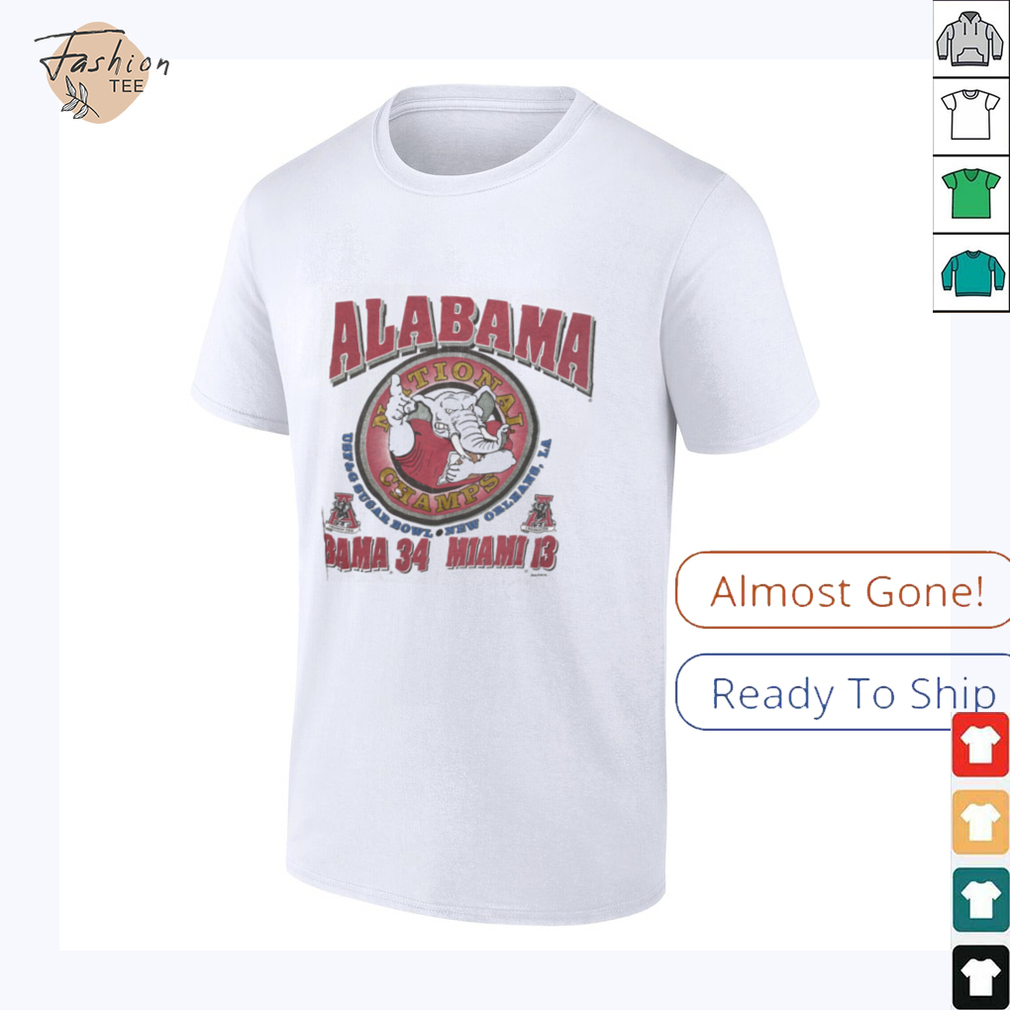 Alabama Crimson Tide 1992 Champs T Shirt Alabama Crimson Tide 1992 Champs T Shirt