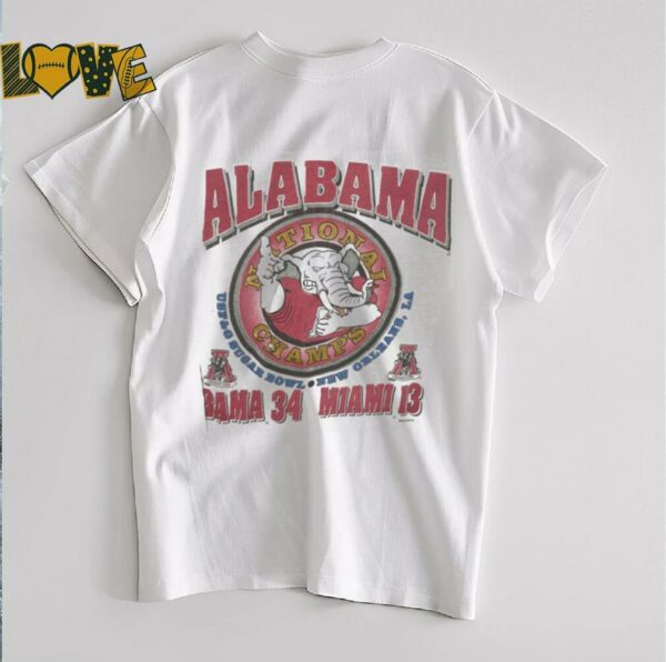 Alabama Crimson Tide 1992 Champs T Shirt