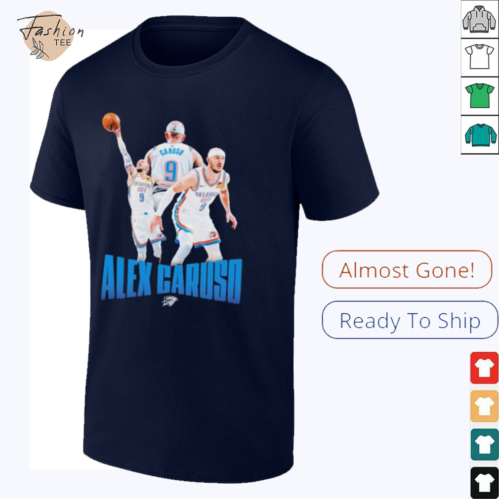 Alex Caruso Oklahoma City Thunder 2025 Player Series T Shirts Alex Caruso Oklahoma City Thunder 2025 Player Series T Shirts