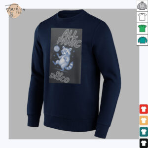 All Panic No Disco Raccoon T Shirt