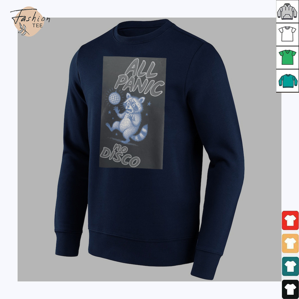 All Panic No Disco Raccoon T Shirt All Panic No Disco Raccoon T Shirt