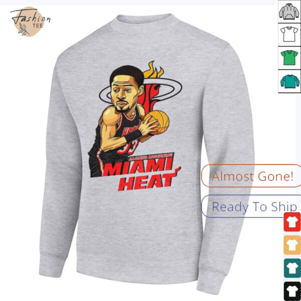 Alonzo Mourning Miami Heat NBA Basketball cartoon shirt