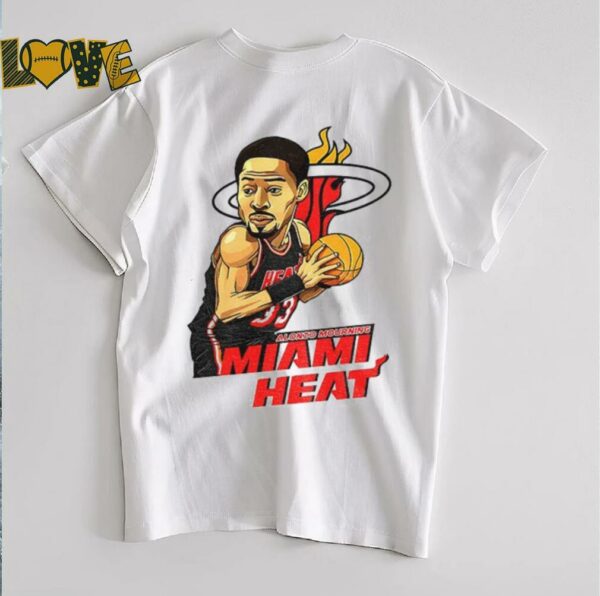 Alonzo Mourning Miami Heat NBA Basketball cartoon shirt