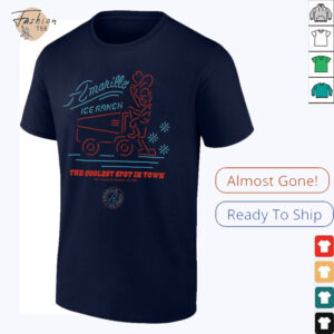 Amarillo Texas Tee Ice Ranch Vintage Style T Shirt