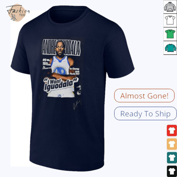 Andre Iguodala Signature Shirt Good Gifts For Basketball Lovers