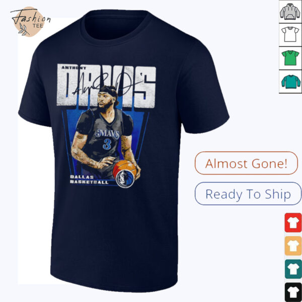 Anthony Davis Dallas Mavericks basketball player premiere signature shirt