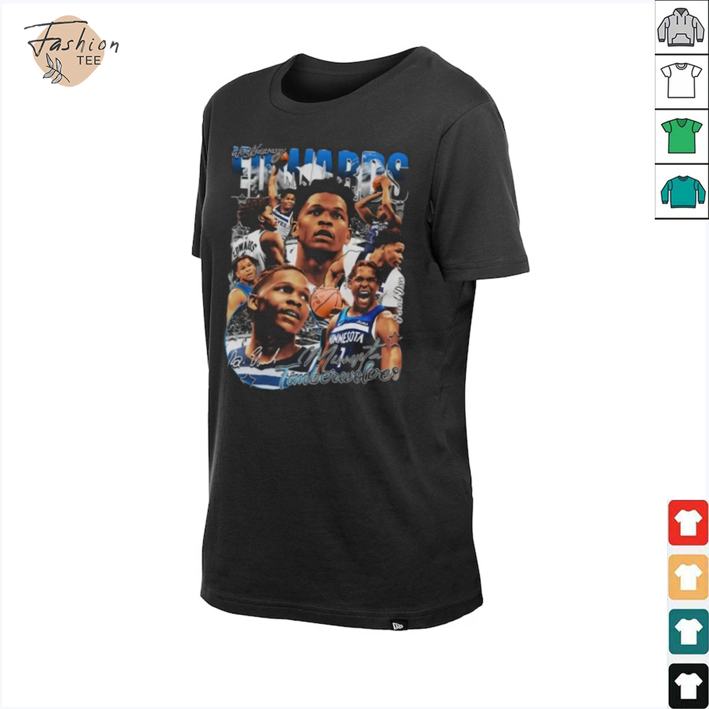 Anthony Edwards Minnesota Timberwolves Homage Vintage Bootleg 2025 Shirt Anthony Edwards Minnesota Timberwolves Homage Vintage Bootleg 2025 Shirt
