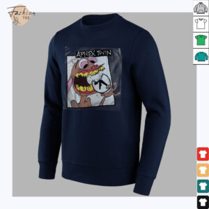 Aphex Twin Ren and Stimpy Mashup T Shirt