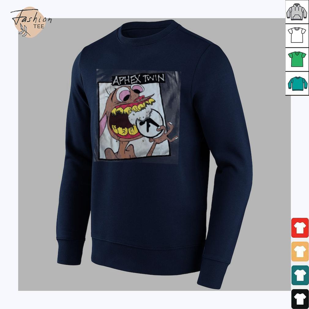 Aphex Twin Ren and Stimpy Mashup T Shirt Aphex Twin Ren and Stimpy Mashup T Shirt