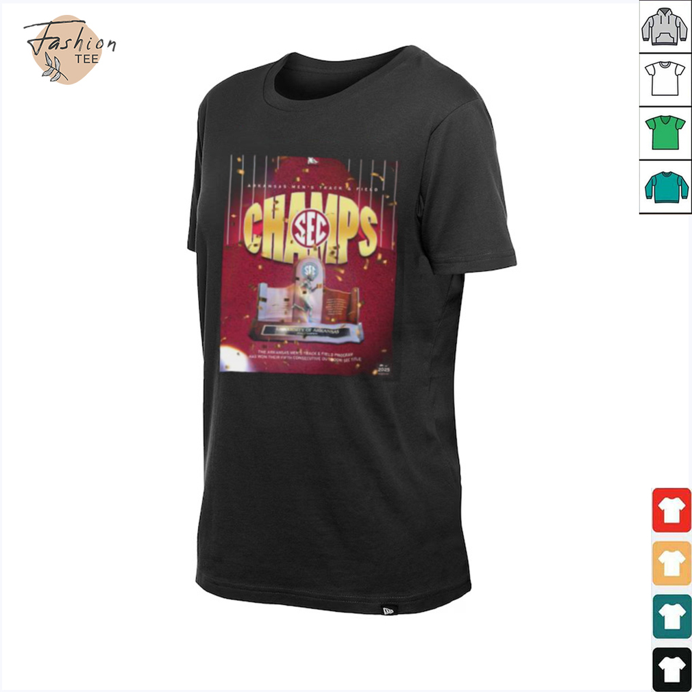 Arkansas Razorbacks Are The 2025 SEC Men’s Track And Field Outdoor Champions Unisex T Shirt Arkansas Razorbacks Are The 2025 SEC Men’s Track And Field Outdoor Champions Unisex T Shirt