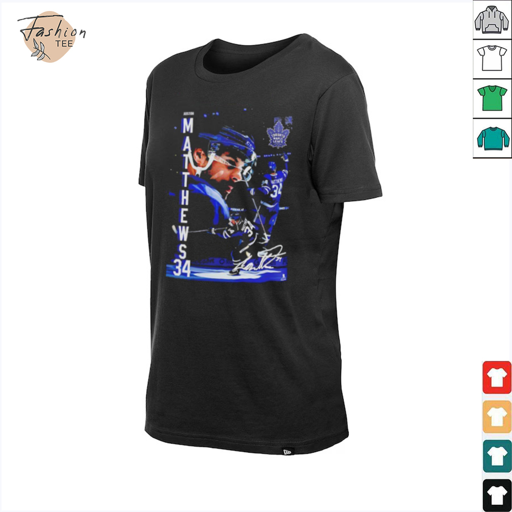 Auston Matthews Toronto Maple Leafs hockey signature shirt Auston Matthews Toronto Maple Leafs hockey signature shirt