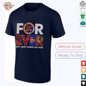 Awesome Chicago Forever Not Just When We Win T Shirt