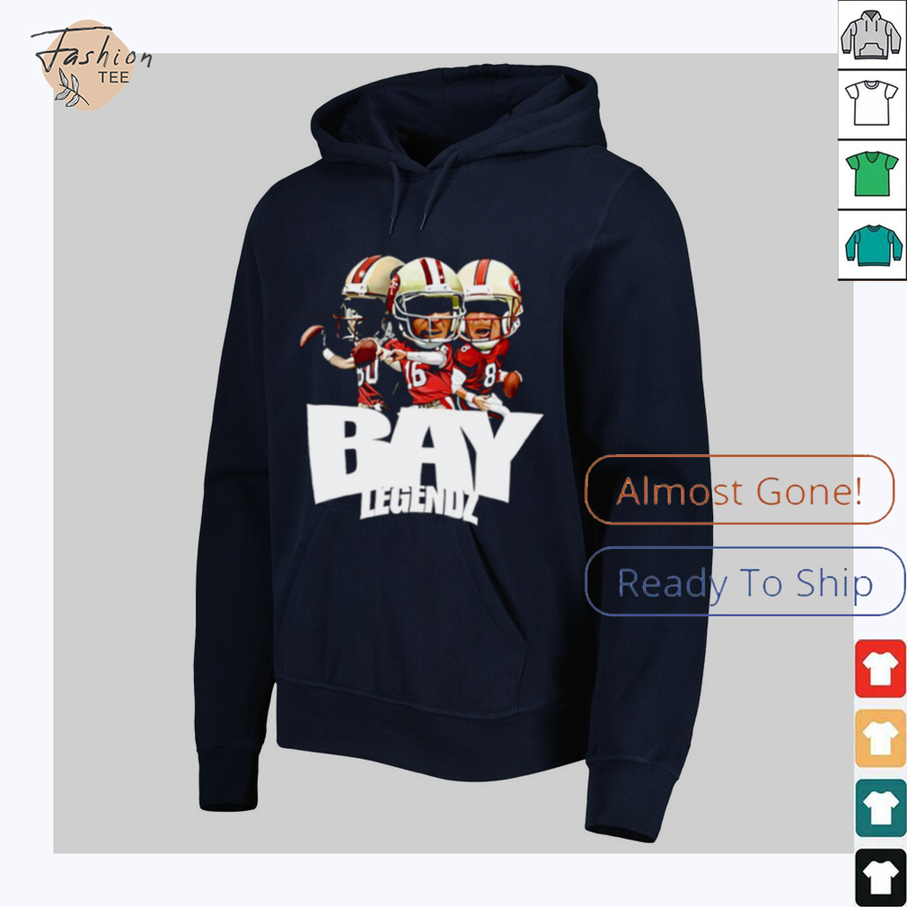 Bay Legendz Jerry Rice Joe Montana Steve Young San Francisco 49ers shirt Bay Legendz Jerry Rice Joe Montana Steve Young San Francisco 49ers shirt