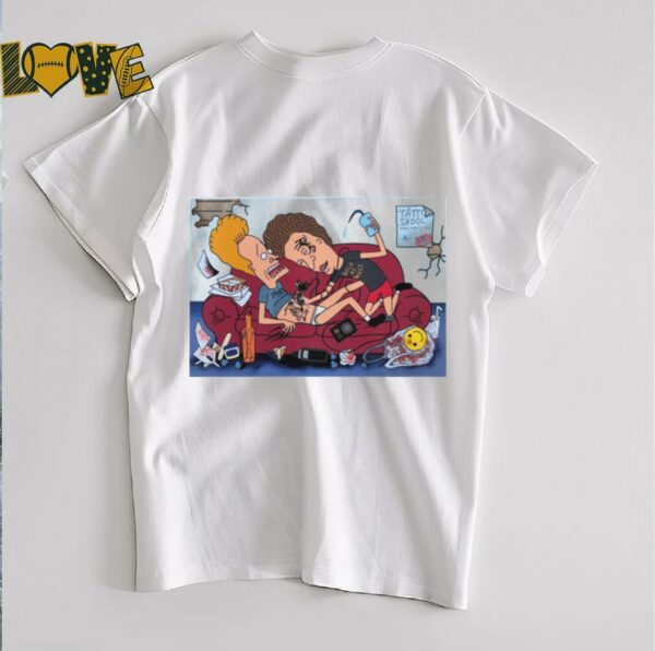 Beavis and Butt Head Tattoo Sxool Bold Ass Brass T Shirt