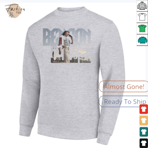 Benson Boone Coachella 2025 Sunset T Shirt