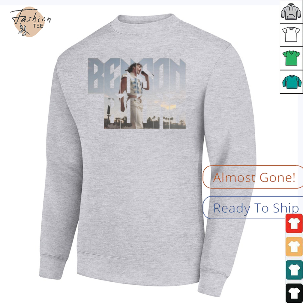 Benson Boone Coachella 2025 Sunset T Shirt Benson Boone Coachella 2025 Sunset T Shirt