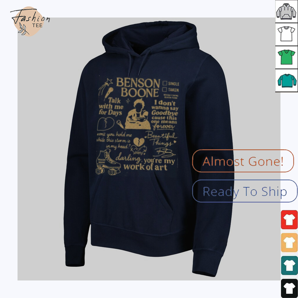 Benson Boone Doodle Art Music T Shirt Benson Boone Doodle Art Music T Shirt