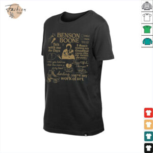 Benson Boone Doodle Art Music T Shirt