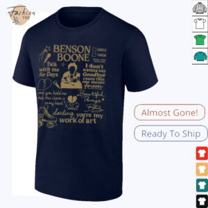 Benson Boone Doodle Art Music T Shirt