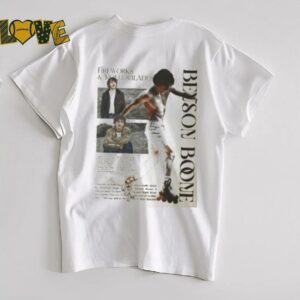 Benson Boone Fireworks World Tour 2025 T Shirt