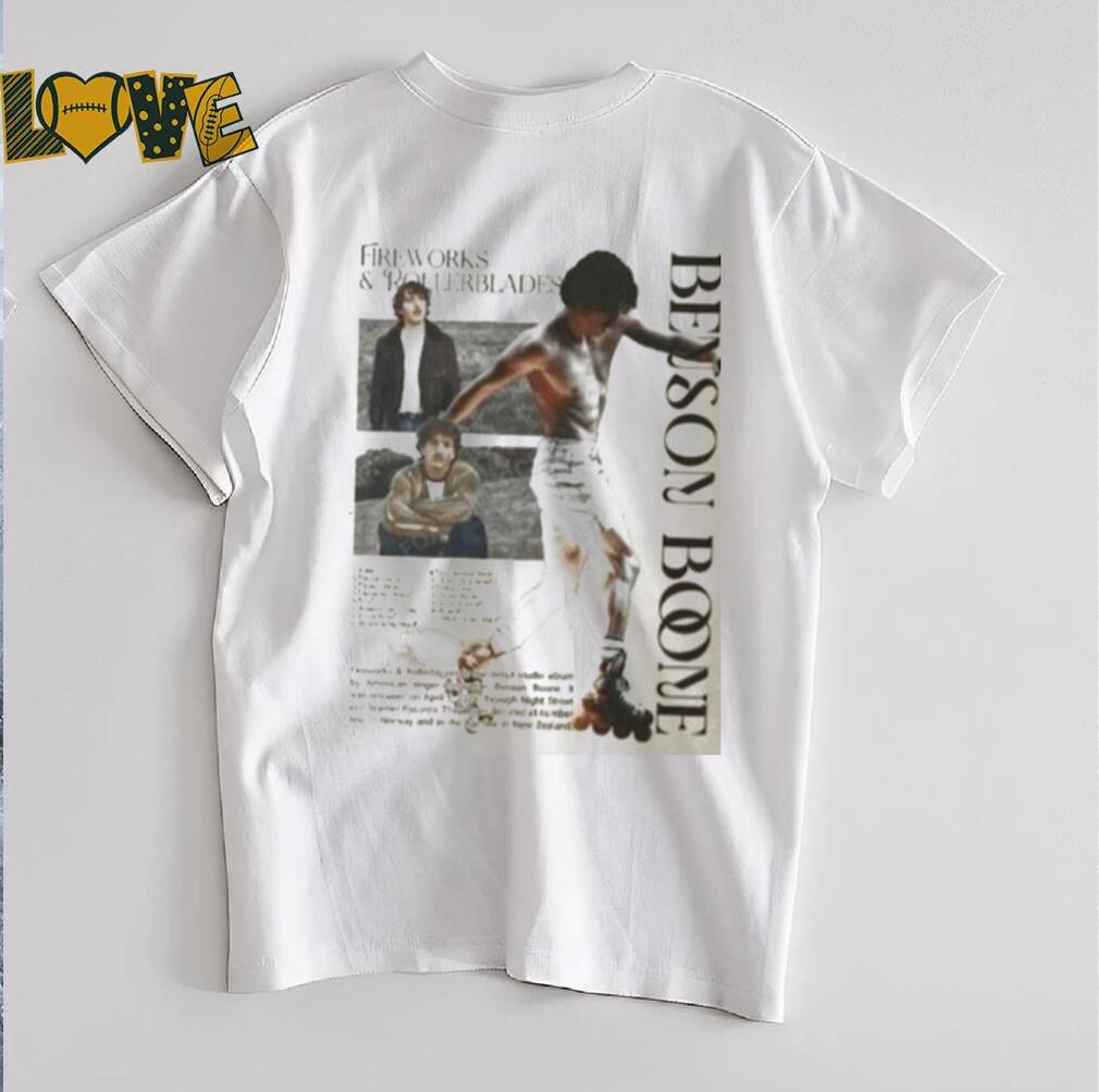 Benson Boone Fireworks World Tour 2025 T Shirt Benson Boone Fireworks World Tour 2025 T Shirt