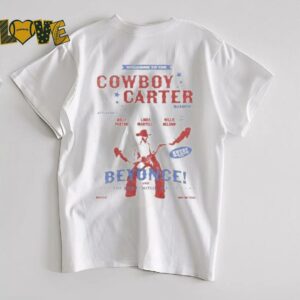 Beyonce Cowboy Carter Vintage Tour T Shirt