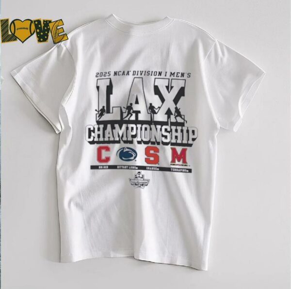 Big Red Penn State Syracuse Maryland NCAA DI Men’s Lacrosse Championship 2025 shirt