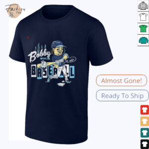 Bobby Witt Jr. #7 Kansas City Royals baseball caricature shirt