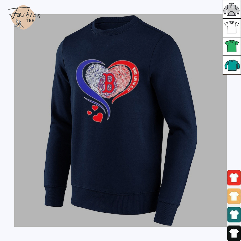 Boston Red Sox It’s In My DNA Heart T Shirt Boston Red Sox It’s In My DNA Heart T Shirt