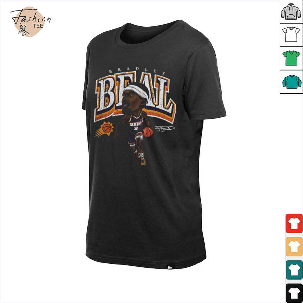 Bradley Beal Phoenix Suns basketball player cartoon signature shirt Bradley Beal Phoenix Suns basketball player cartoon signature shirt