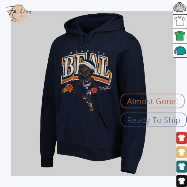 Bradley Beal Phoenix Suns basketball player cartoon signature shirt