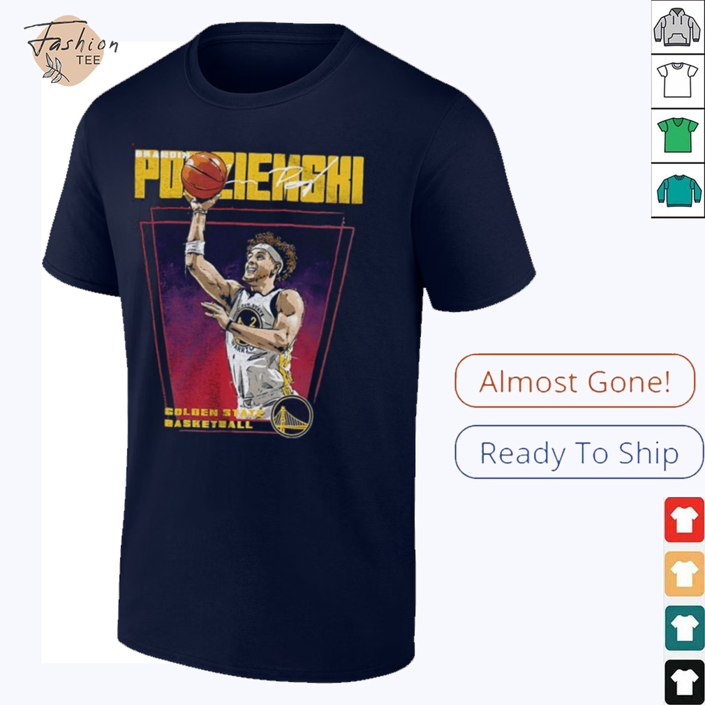 Brandin Podziemski Golden State Warriors basketball player premiere signature shirt Brandin Podziemski Golden State Warriors basketball player premiere signature shirt