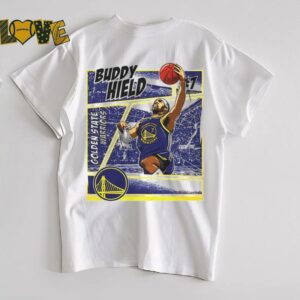 Buddy Hield Golden State Warriors basketball player comic signature shirt