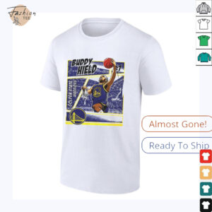 Buddy Hield Golden State Warriors basketball player comic signature shirt