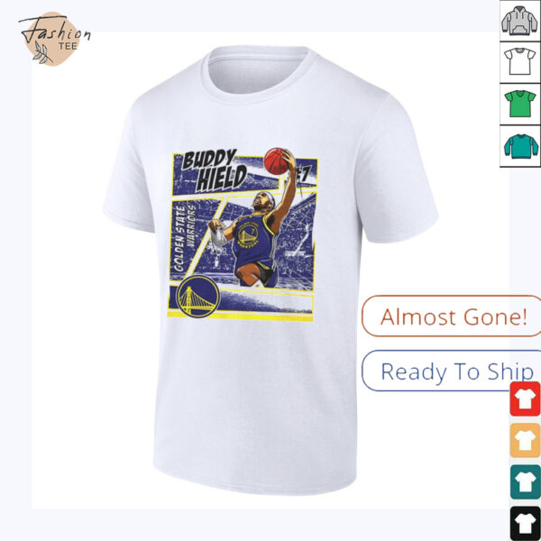Buddy Hield Golden State Warriors basketball player comic signature shirt
