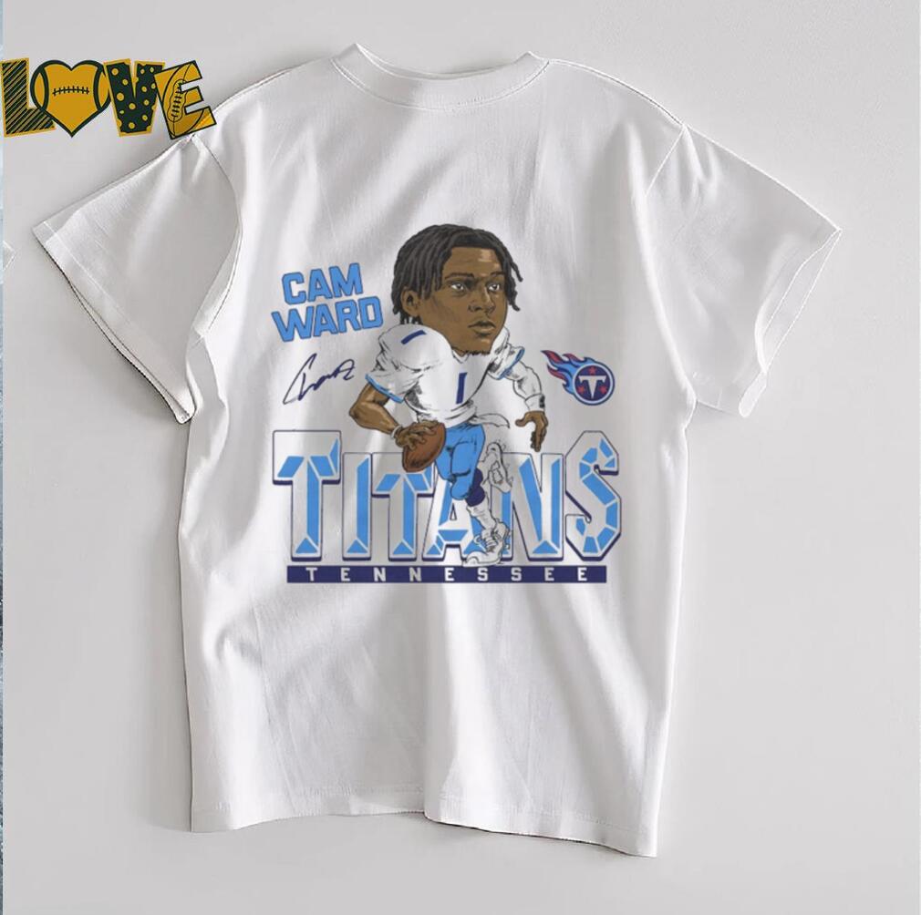 Cameron Ward Tennessee Titans Homage 2025 NFL Draft Caricature Player Graphic Tri Blend T Shirt_2_11zon Cameron Ward Tennessee Titans Homage 2025 NFL Draft Caricature Player Graphic Tri Blend T Shirt_2_11zon
