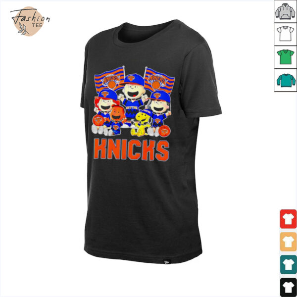Charlie Brown and Friends Peanuts cheer New York Knicks Playoffs 2025 shirt